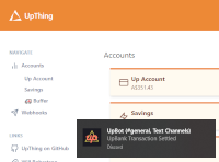 UpThing - Up Bank API toy thumbnail